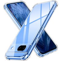 Clear Shockproof Phone Case For Google Pixel 6 6A 7 7A 8 8A 9 9A 10 Pro XL Transparent Silicone TPU Cover shell