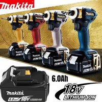 BL1860 Genuine 6AH makita 18V Battery Power Tools Li-ion Replacement LXT BL1850 BL1840 for 18V Screwdriver with BMS TPCELL 18V