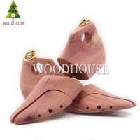 Men's and Women's Single Tube Adjustable Red Cedar Short boots Wood Shoe Tree