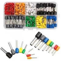 200-450Pcs Electrical Tube Insulated Terminal Crimp Terminals Wire Cable Connector Ferrules Terminal Connectors