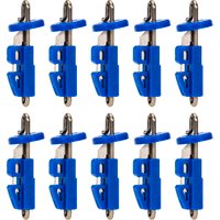 10PCS Of Fishing Artifact Quick Release Hook Gemini Sea Fishing Splash Single Hook Bait Clip Fishing Accessories