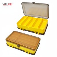 Doppelseitige Tackle Box Gefälschte Köder Köder Haken Lagerung Box Angeln Zubehör Werkzeug Lagerung Box Karpfen Wobbler Angeln Lieferungen