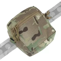 Tactical Molle Pouch Admin GP Pouches Small Utility EDC Bag for Tactical Belt and Molle Vest Storage Bag Hunting Bag