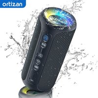 Ortizan 40W Bluetooth Speaker, Bluetooth 5.3 Speakers Wireless Bluetooth with RGB Lights, Louder Volume & Enhanced Bass, IPX7 Waterproof Outdoor Sport Speaker