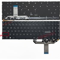 Spanish/UK Backlit Keyboard for ASUS VivoBook X1605 X1605EA X1605E X1605VA X1602 X1603Z X1603ZA F1603 M1603 M1603QA M1605XA
