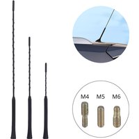 9/11/16 Inch Car Antenna Whip Antenna M5 M6 Screw Auto Radio Antenna Car Mast Whip For BMW Mazda For Toyota Corolla Volkswagen