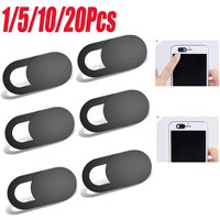 1-20PCS Webcam Cover Shutter Magnet Slider Camera Cover For iPhone iPad PC Tablet Web Laptop Camera Phone Lenses Privacy Sticker