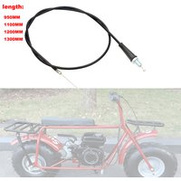 Motorcycle Straight Head Throttle Oil Cable 950mm/1100mm/1200mm/1300mm For Pit Dirt Bike Motocross ATV Accessories