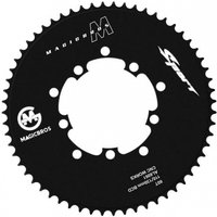 AliExpress NONE Dual BCD 110/130mm Round Chainring Fixed Gear Bike 50/52/54/56/58/60T Aluminum Alloy Components