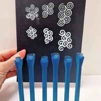 3/4pcs Flower Dotting Tools Set for DIY Graffiti Rock Art Mandala Embossing Home Outdoor Activities Floral Stamp Pen Kit
