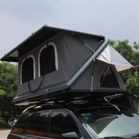 Factory outlet New Solar Panel Car Top Rooftop Tent Hard Cover Aluminum Clamshell