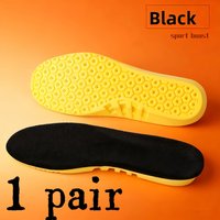1Double latex sports insoles are ultra-soft, highly elastic, shock-absorbing, sweat-absorbing, breathable, comfortable, and feat
