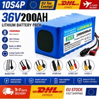 CHETERDOLI Power-Akku 10S4P 36V 200000mAh 42V Elektroroller-Akkupack 18650 Lithium M365 Elektroroller 350W 500W Akku für E-Scooter
