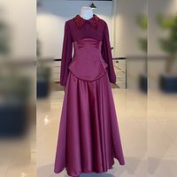 Customized Formal Evening Pleat Beading Classic A-line Long Dresses Bespoke Occasion Elegant Party Wedding High Quality