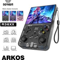 BOYHOM R36XX Premium Handheld Retro Game Player 3.5" IPS WiFi Linux System Updated R36S Portable Console Birthday Christmas Gift