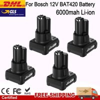 BAT420 Für Bosch 12V Batterie BAT411 BAT412 BAT413 BAT414 2607336013 2607336014 GSB GSR GSA 10,8 V Akku für Akku-Elektrowerkzeuge