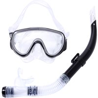 Diving Mask & Snorkel Set Adjustable Dry Snorkel Set No Leakage Diving Snorkel Tube Anti-Fog for Scuba Diving