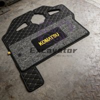 Floor Mats Excavator KOMATSU PC200 210 300 360-7 New and Old Style Foot Pad Floor Glue Carpet.