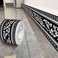 DIY 5/10 Meter Wall Base Thickened Anti-collision Skirting Line Self Adhesive Soft Wall Sticker Home