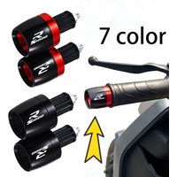 2pcs 7/8" Motorcycle Universal Handlebar Grips Handle Bar Cap Ends Plug Slider For BMW S1000R S 1000 R Sport 2017-2026