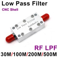 Low Pass Filter LPF 30M 100M 200M 500M LC Filter For Radio Amplifier audio signal RF ShortWave FM VHF UHF walkie-talkie noise