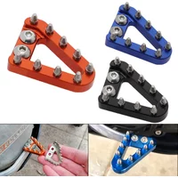CNC Motorcycle Rear Brake Pedal Step Plate Tip For KTM 125-530 EXC XC XCW EXCF For Husqvarna TC TE FE 2008- 2016 MX Motocross