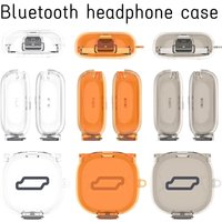 CoverJoy TPU Transparent Case For SHOKZ OpenFit 2+ /T921 Integrated Switch Shockproof AntiScratch Bluetooth Headphone Cover