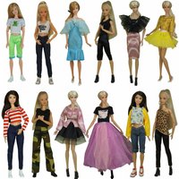 12 Inch 30CM Doll Clothes Handmade Casual Style Doll Outfit Suitable for BJD Dolls Fashion Costume Set Kawaii Housedoll DIY Toys