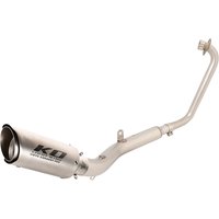 For Zontes ZT125 U1 2021-2025 ZT125 G1 2021-2025 Motorcycle Exhaust System Header Link Pipe Muffler Stainless Steel