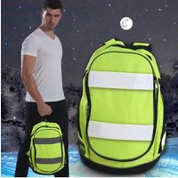 AliExpress NONE Night Riding Reflective Luminous Safety Backpack Low Resistant Outdoor Sports Cycling High Visibility Reflective Bag Rain Cover