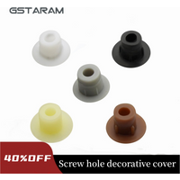200PCS Plastic Hole Plug Furniture Beautification Rubber Cap Plug Accessories Screw Hole Decorative Cover 5mm Hole Plug