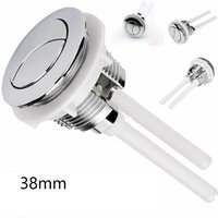 1Pc Universal Toilet Dual Flush Button, 38/48/58mm Water-saving Push Button for Toilet Tank Valve, Bathroom Accessory