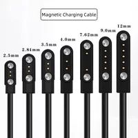 Smart Watch Magnetic Charging Cable USB Charger 2Pin 4Pin Long Power Adapter Line For Smartwatch Juicer Facial Beauty Devices