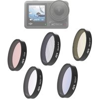 Glass MCUV UV CPL Star Gold Blue Streak Night 15X Pink 1/4 Black Mist Lens Filter for DJI Osmo Action 3 4 5 Pro Drone Camera