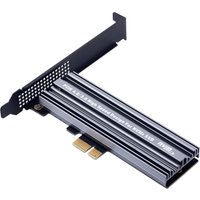 fenvi M.2 NVME SSD Adapter to PCIe 4.0 3.0 with Aluminum Heatsink 32Gbps B&M Key PCIe x1 x4 x8 x16 Expansion Card for Desktop PC