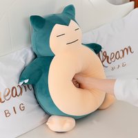 30-60cm Lovely Pokémon Snorlax Plush Toys Big Anime Character Snorlax Doll Soft Stuffed Pokemon Pillow Cushion Birthday Gifts