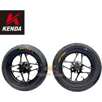 12" GP Wheel Rim Set 2.15/2.5 with 15mm Bearing & Kenda K702 Tires 90/100-12 110/70-12 For Pit bike supermoto