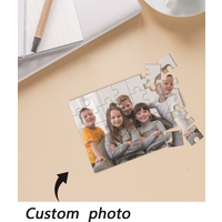 35/150/300/500pcs Creative Custom Photo Personalised Decompression Puzzles Customizable Photo For Kids Toy Friend Gift