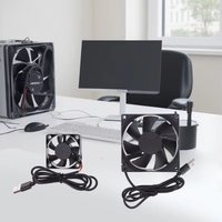 50mm 80mm 90mm 120mm PC DIY Cooler Desktop Fan 5V Brushless Cooling Fan USB Router Fan Computer Case TV Box Cooling Case