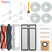 For Xiaomi Mijia Omni 2 C102CN Robot Vacuum X10+ X10 Plus B101GL B116CN Spare Parts Accessories Main Side Brush Hepa Filter