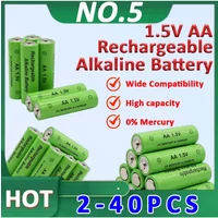 3000mAh High Capacity 1.5V AA Ni-MH Rechargeable Battery for Clock Mice Computer Toy Electronic Devices - Original High Performa