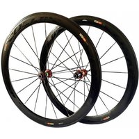 AliExpress NONE 700C Cosmic Elite Road Bike Wheelset, Disc Brake, 40/50mm, Compatible with Shimano Sram, Red Hub