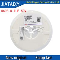 4000Pcs/Reel 0402 0603 0805 1206 capacitor 100nF 104K X5R 0.1UF 10% 50V smd capacitor
