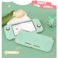 NEW Soft Silicone for Switch Lite Protective Case Colorful All Inclusive High-quality Cover for NS Switch Lite Game Console