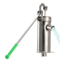 Manual Well Pump Hand Well Pump Hand Pressure Water Pump Manual Shaking Water Pumps Well Pumps for Outdoor Pond Garden