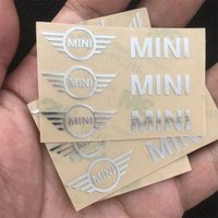 3D Car Badge Metal Creative Stickers Waterproof Decoration Decal For BMW Mini Cooper One JCW F54 F55 F56 F57 F60 R50 R52 R53 R61