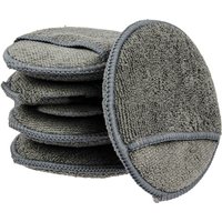Microfibre polishing disc sponge disc sponge wipe 5 inch fibre towel cloth polishing sponge car waxing cleaning beauty