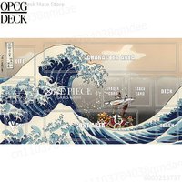 One Piece Opcg Playmat Card Game Playmat Straw Hat Pirates Monkey D. Luffy Anime Playmat High-Quality Card Game Mat