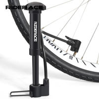 Portable MTB Road Bike Tire Inflator Bicycle Foot Pump High Pressure Presta/Schrader Valve Outdoor Cycling Hand Air Inflator