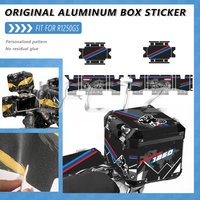 Naklejki na aluminiowe kufry motocyklowe, ochraniacze na topcase i sakwy, zestaw naklejek pasujący do R1250GS Adventure R 1250 GS R1250 ADV 2019-2024